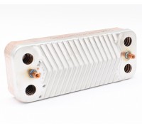 Пластинчатый теплообменник 12 пластин для Viessmann Vitopend 100-W A1JB, WH1B 12 кВт, 24 кВт (7856846) 7825533