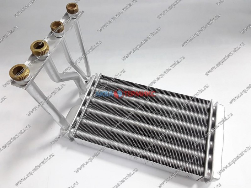 87154065460 Теплообменник битермический для Buderus Logamax U022, U024 ...