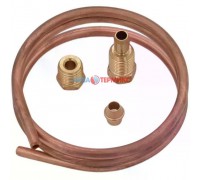 Трубка запальной горелки медная D4mm L600mm для котлов (1161)