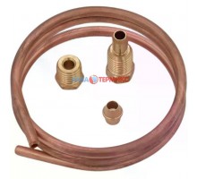Трубка запальной горелки медная D4mm L600mm для котлов (1161)