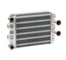 Теплообменник битермический Heatwave для Ferroli Domiproject C 24, F 24 (39819540) 39820060