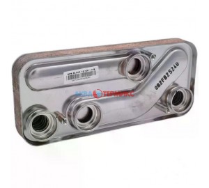 Теплообменник ГВС для котлов Navien Deluxe E, С 13-24K 30013792A