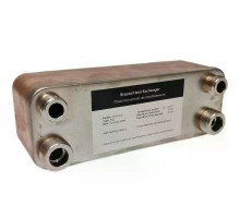 Теплообменник пластинчатый 26 пластин резьбовое подключение