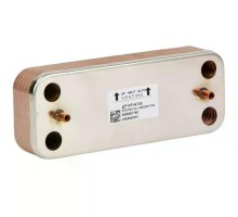 Теплообменник вторичный ГВС Condevo 12 пластин для Ariston, Chaffoteaux (65104333)
