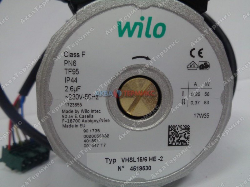 Схема подключения насоса wilo vhsl 15 6 he 2